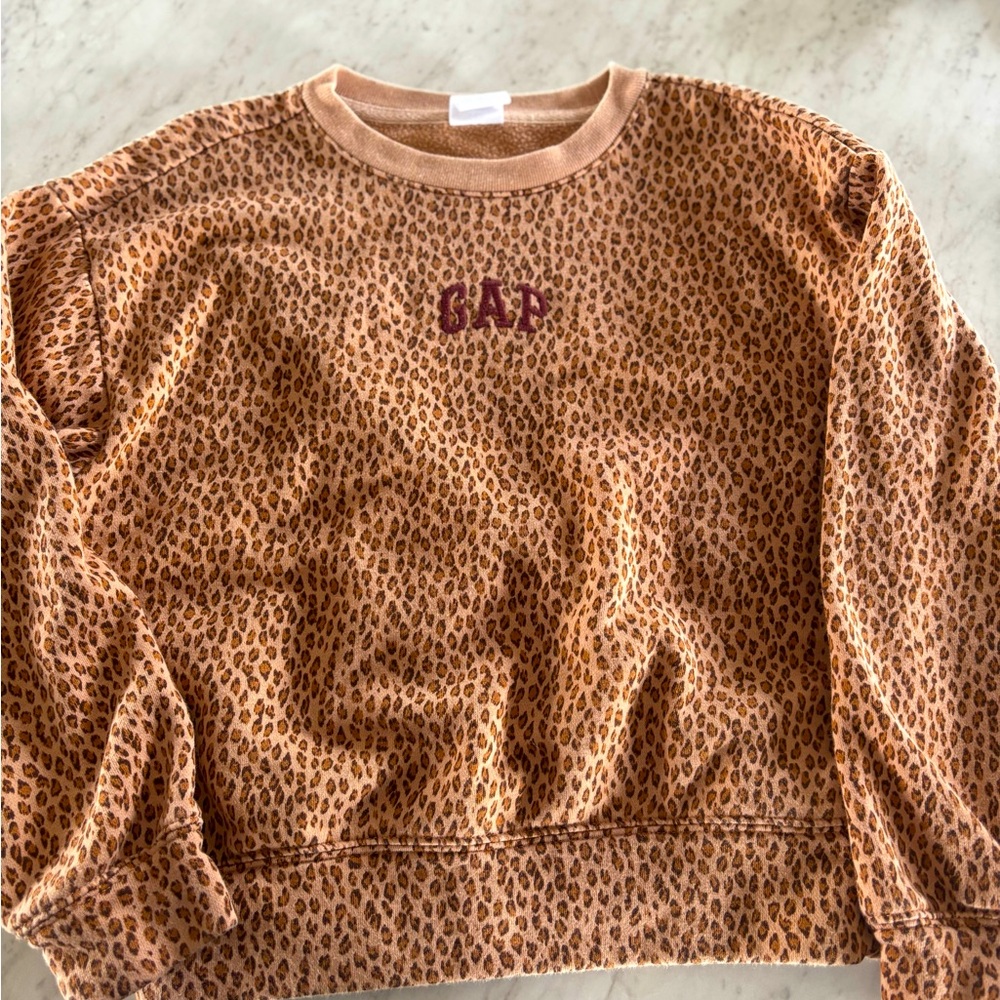 3 for $20! GAP kids Leopard Print Sweater